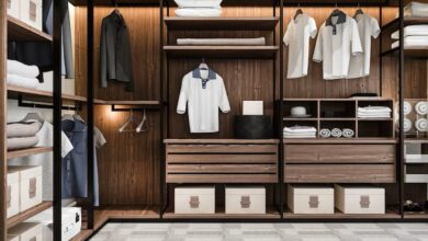 Wardrobe Closets with Drawers