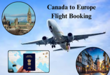 Canada to Europe Flight Booking