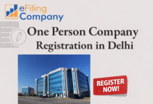 One Person Company Registration in Delhi