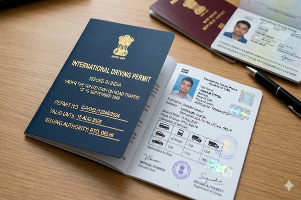 Indian International Driving License