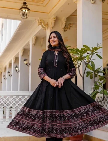 Silk Anarkali Suits
