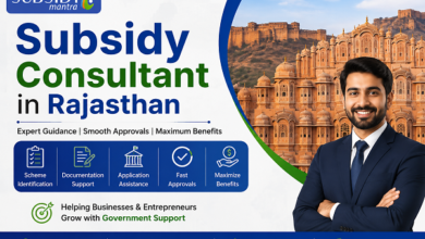 Subsidy Consultant in Rajasthan