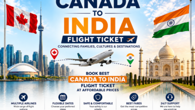 Canada to India Flight Ticket