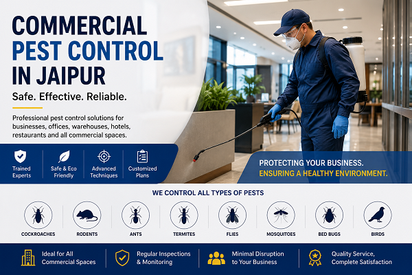 Commercial Pest Control in Jaipur