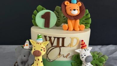 Jungle Theme Cake