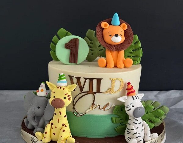 Jungle Theme Cake