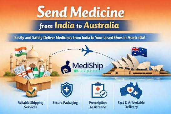 Send Medicines from India to Australia
