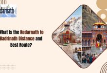 Kedarnath to Badrinath Distance