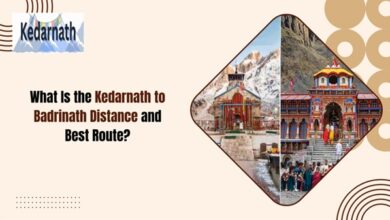 Kedarnath to Badrinath Distance