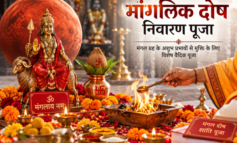 मांगलिक दोष निवारण पूजा