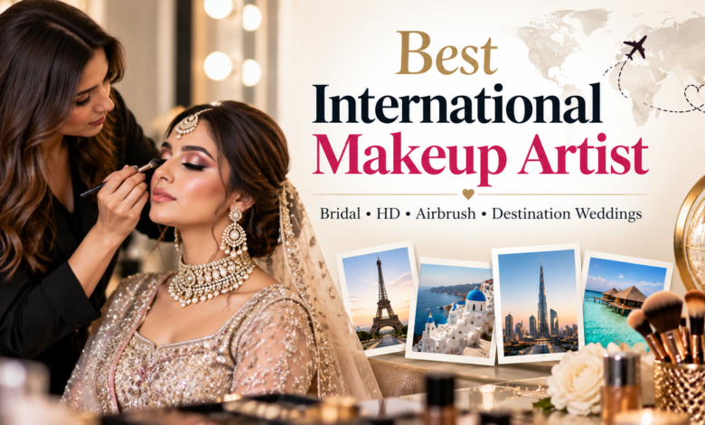 Best international makeup artist