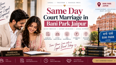 Same Day Court Marriage in Bani Park Jaipur