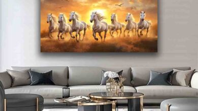 Seven Horses Photo Frame
